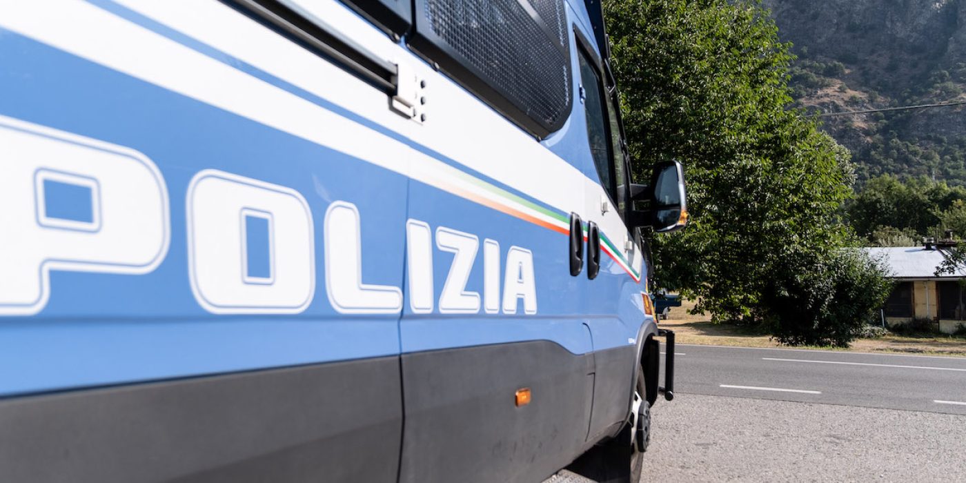 August 2, 2026, Susa, Piedmont, Italy: On 2 August, after four days of camping, the NoTav protesters who had been staying at the Venaus presidium set off, only to be blocked by a police cordon deployed to bar the road. After two and a half hours, the police identified the protesters, who then drove through the Susa Valley in a convoy of cars, waving flags and receiving support from the local population. (Credit Image: © Pietro Staricco/ZUMA Press Wire)